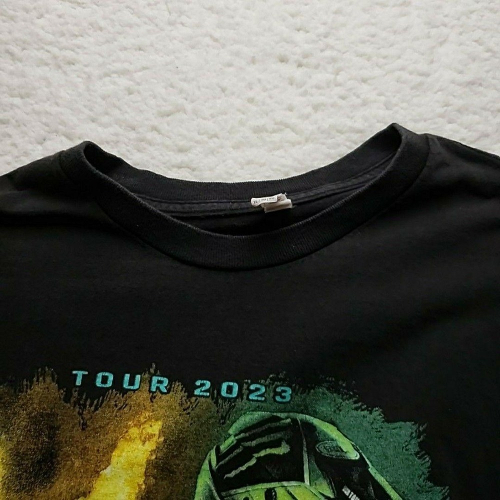 Monster Energy Supercross Shirt Mens XL Black Tour 2023 Motocross Graphic Tee